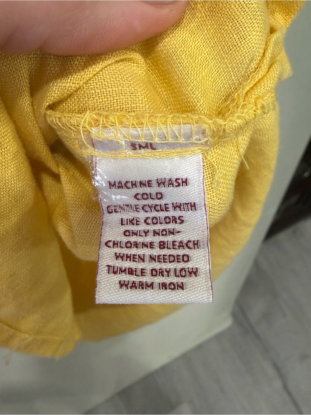 JM Collection Women’s Yellow Embroidered Tunic Top 3/4 Sleeve Size 18W NWT - Picture 9 of 14